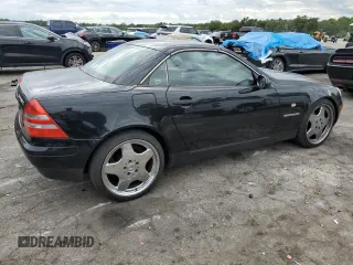 1998 Mercedes-Benz SLK-Class with VIN WDBKK47F3WF034409, listed as a Copart auction lot 71972994 with 203,772 mi miles and Salvage Title. Bid and sale history available at carsss.com. Image 3.