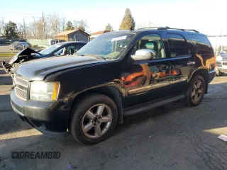 2012 Chevrolet Tahoe LTZ with VIN 1GNSKCE05CR243999, listed as a Copart auction lot 47481845 with 188,798 mi miles and Clean title. Bid and sale history available at DreamBid. Image 1.