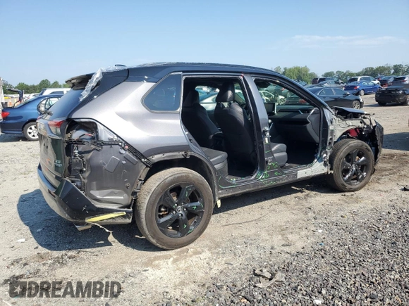 2019 Toyota RAV4 Hybrid XSE z VIN JTMEWRFV7KJ018715, wystawiony jako Copart lot #63557145 z przebiegiem 86 519 mil mil oraz Szkoda całkowita • Salvage title. Historia ofert i sprzedaży dostępna na DreamBid. Obrazek 3.