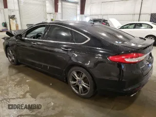 2017 Ford Fusion Sport with VIN 3FA6P0VP6HR176368, listed as a Copart auction lot 50507775 with 115,843 mi miles and Salvage Title. Bid and sale history available at carsss.com. Image 2.