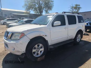 2008 Nissan Pathfinder LE z VIN 5N1AR18U48C602798, wystawiony jako Copart lot #53104175 z przebiegiem 205 552 mil mil oraz Szkoda całkowita • Salvage title. Historia ofert i sprzedaży dostępna na DreamBid. Obrazek 1.