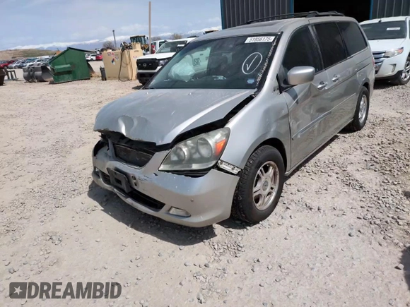 2006 Honda Odyssey TOURING with VIN 5FNRL38896B064106, listed as a Copart auction lot 51856175 with 224,926 mi miles and Salvage Title. Bid and sale history available at carsss.com. Image 16.