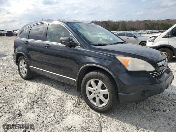 2007 Honda CR-V EX-L with VIN JHLRE38727C050390, listed as a Copart auction lot 47455825 with 168,246 mi miles and Salvage Title. Bid and sale history available at carsss.com. Image 4.