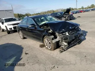 2015 Mercedes-Benz C-Class C 300 Luxury with VIN 55SWF4KB3FU048681, listed as a Copart auction lot 52178075 with 91,107 mi miles and Salvage Title. Bid and sale history available at carsss.com. Image 10.