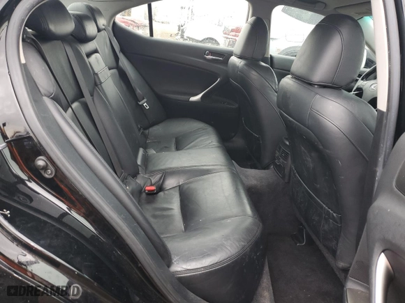 2008 Lexus IS 250 with VIN JTHBK262685079887, listed as a Copart auction lot 49215985 with 220,262 mi miles and Salvage Title. Bid and sale history available at carsss.com. Image 10.