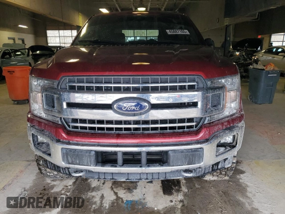 2018 Ford F-150 XL with VIN 1FTEW1EPXJKD51911, listed as a Copart auction lot 45887105 with 117,211 mi miles and Clean Title. Bid and sale history available at carsss.com. Image 5.