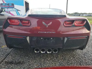 2018 Chevrolet Corvette 2LT with VIN 1G1YD2D79J5105109, listed as a Copart auction lot 74131274 with 13,690 mi miles and Non Repairable. Bid and sale history available at carsss.com. Image 6.