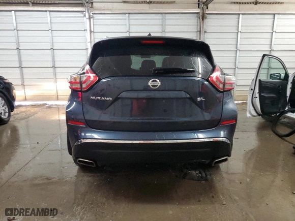 2016 Nissan Murano S with VIN 5N1AZ2MG1GN110593, listed as a Copart auction lot 47874785 with 154,292 mi miles and Salvage Title. Bid and sale history available at carsss.com. Image 6.