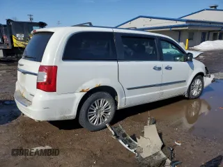 2015 Chrysler Town & Country Limited Platinum with VIN 2C4RC1GG1FR553701, listed as a Copart auction lot 48305755 with 0 mi miles and Salvage Title. Bid and sale history available at carsss.com. Image 3.