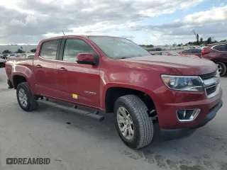2017 Chevrolet Colorado 2WD LT with VIN 1GCGSCEAXH1291947, listed as a Copart auction lot 76327134 with 41,221 mi miles and Salvage Title. Bid and sale history available at carsss.com. Image 4.