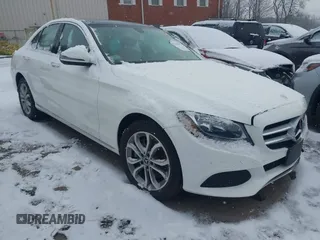 2018 Mercedes-Benz C C 300 with VIN WDDWF4KBXJR315454, listed as a IAAI auction lot 41261993 with 34,748 mi miles. Bid and sale history available at carsss.com. Image 1.