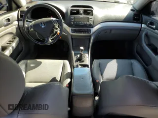 2005 Acura TSX with VIN JH4CL95845C010266, listed as a Copart auction lot 53312585 with 150,155 mi miles and Salvage Title. Bid and sale history available at carsss.com. Image 8.