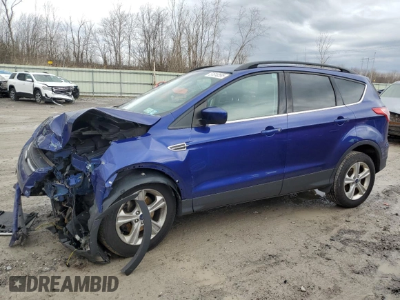 2016 Ford Escape SE with VIN 1FMCU9GX2GUA93806, listed as a Copart auction lot 51810595 with 0 mi miles and Salvage Title. Bid and sale history available at carsss.com. Image 1.