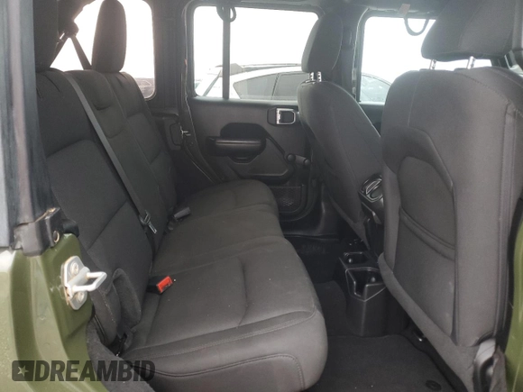 2021 Jeep Wrangler Unlimited Sport S with VIN 1C4HJXDNXMW717149, listed as a Copart auction lot 55469785 with 68,808 mi miles and Salvage title. Bid and sale history available at DreamBid. Image 11.