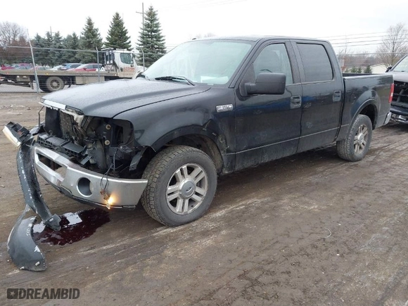 2008 Ford F-150 XLT with VIN 1FTPW12538FA40559, listed as a IAAI auction lot 41200440 with 243,970 mi miles. Bid and sale history available at carsss.com. Image 2.
