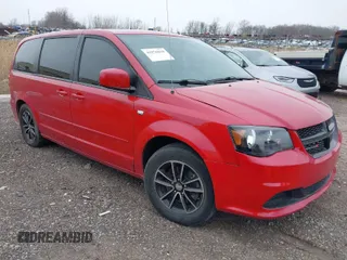 2014 Dodge Grand Caravan SE with VIN 2C4RDGBG5ER476515, listed as a IAAI auction lot 41976838 with 179,951 mi miles and . Bid and sale history available at DreamBid. Image 1.
