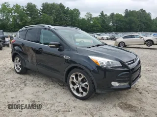 2013 Ford Escape Titanium with VIN 1FMCU9J90DUB42460, listed as a Copart auction lot 59846415 with 158,653 mi miles and Clean title. Bid and sale history available at DreamBid. Image 4.