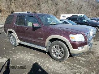2006 Ford Explorer Eddie Bauer with VIN 1FMEU74866UA13514, listed as a Copart auction lot 47202515 with 189,493 mi miles and Clean title. Bid and sale history available at DreamBid. Image 4.