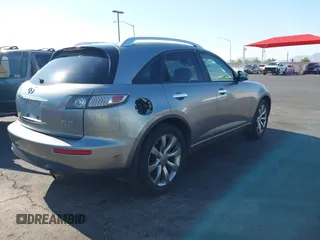 2005 Infiniti FX with VIN JNRAS08W45X202491, listed as a IAAI auction lot 42479564 with 223,299 mi miles and . Bid and sale history available at DreamBid. Image 6.