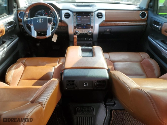 2014 Toyota Tundra 2WD Truck 1794 with VIN 5TFGY5F15EX172348, listed as a Copart auction lot 50180855 with 164,631 mi miles and Salvage Title. Bid and sale history available at carsss.com. Image 8.
