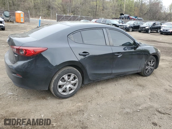 2016 Mazda 3 i Sport with VIN JM1BM1T7XG1341292, listed as a Copart auction lot 52744885 with 112,195 mi miles and Salvage Title. Bid and sale history available at DreamBid. Image 3.