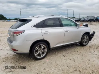 2015 Lexus RX 350 with VIN 2T2BK1BA5FC306653, listed as a Copart auction lot 60835795 with 128,574 mi miles and Salvage title. Bid and sale history available at DreamBid. Image 3.