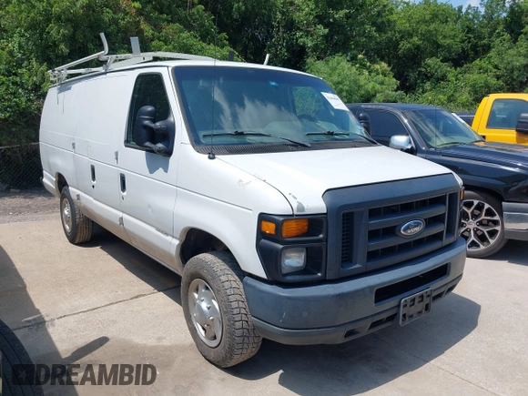 2013 Ford Econoline Cargo Commercial with VIN 1FTSS3EL6DDA11915, listed as a IAAI auction lot 42404089 with 332,717 mi miles and . Bid and sale history available at DreamBid. Image 1.