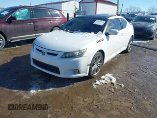 2012 Scion tC with VIN JTKJF5C70C3031365, listed as a IAAI auction lot 41607290 with 241,183 mi miles. Bid and sale history available at carsss.com. Image 2.