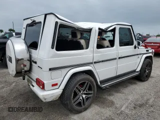 2015 Mercedes-Benz G-Class G 550 with VIN WDCYC3HF8FX230187, listed as a Copart auction lot 75098434 with 0 mi miles and Salvage Title. Bid and sale history available at carsss.com. Image 3.