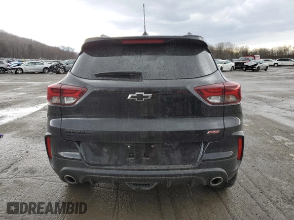 2023 Chevrolet TrailBlazer RS with VIN KL79MUSLXPB113525, listed as a Copart auction lot 51680485 with 19,165 mi miles and Salvage Title. Bid and sale history available at DreamBid. Image 6.