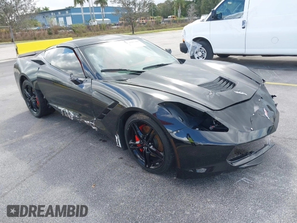 2016 Chevrolet Corvette 3LT with VIN 1G1YF2D73G5118201, listed as a IAAI auction lot 41487006 with 38,489 mi miles. Bid and sale history available at carsss.com. Image 1.
