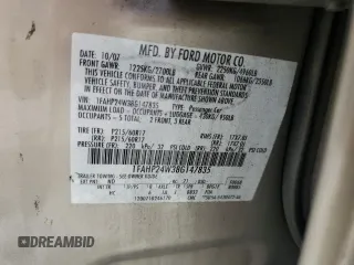 2008 Ford Taurus SEL with VIN 1FAHP24W38G147835, listed as a Copart auction lot 70437614 with 160,290 mi miles and Salvage Title. Bid and sale history available at carsss.com. Image 14.