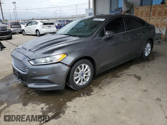 2015 Ford Fusion S with VIN 3FA6P0G7XFR183351, listed as a Copart auction lot 52953975 with 147,646 mi miles and Salvage Title. Bid and sale history available at DreamBid. Image 1.