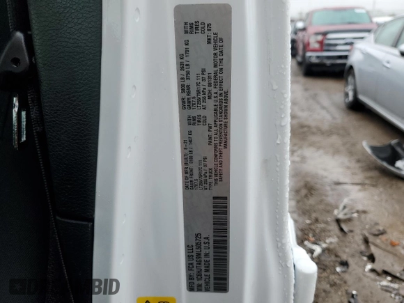 2021 Jeep Gladiator Freedom с VIN 1C6HJTAG9ML605725, выставлен на аукционе Copart как лот 47885265 с пробегом 45 085 миль миль и Списание • Salvage title. История ставок и продаж доступна на DreamBid. Изображение 12.