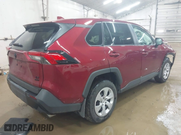 2024 Toyota RAV4 LE with VIN 2T3G1RFV4RW483987, listed as a IAAI auction lot 42516823 with 11,593 mi miles and . Bid and sale history available at DreamBid. Image 4.
