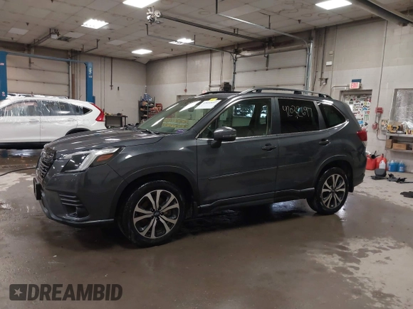 2023 Subaru Forester Limited z VIN JF2SKAPCXPH462037, wystawiony jako IAAI lot #42032697 z przebiegiem 58 390 mil mil oraz . Historia ofert i sprzedaży dostępna na DreamBid. Obrazek 14.