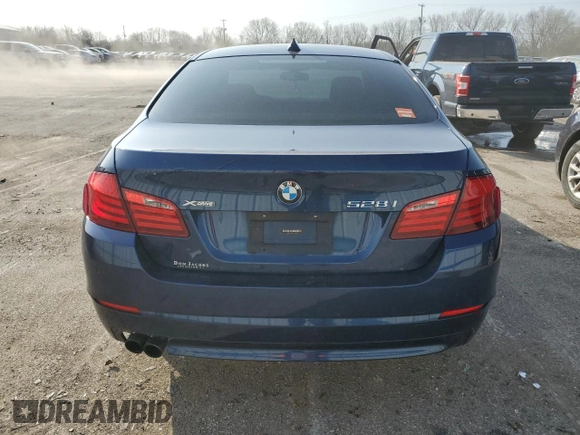 2013 BMW 5 Series 528i xDrive with VIN WBAXH5C50DD107394, listed as a Copart auction lot 51527105 with 128,009 mi miles and Clean Title. Bid and sale history available at carsss.com. Image 6.