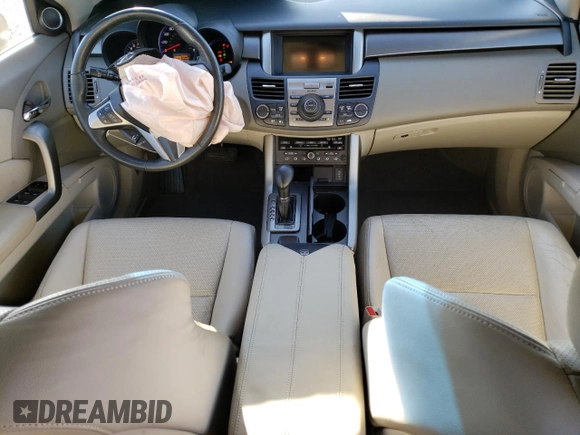 2010 Acura RDX Technology with VIN 5J8TB1H57AA003116, listed as a Copart auction lot 45944415 with 54,719 mi miles and Salvage title. Bid and sale history available at DreamBid. Image 8.