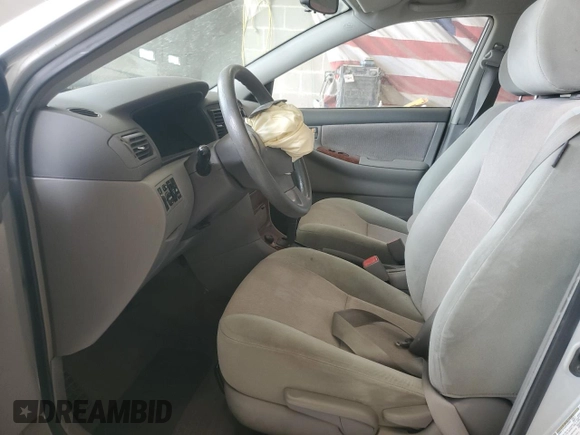 2007 Toyota Corolla CE with VIN 1NXBR30E67Z809125, listed as a Copart auction lot 49332405 with Not Provided miles and Salvage Title. Bid and sale history available at DreamBid. Image 7.
