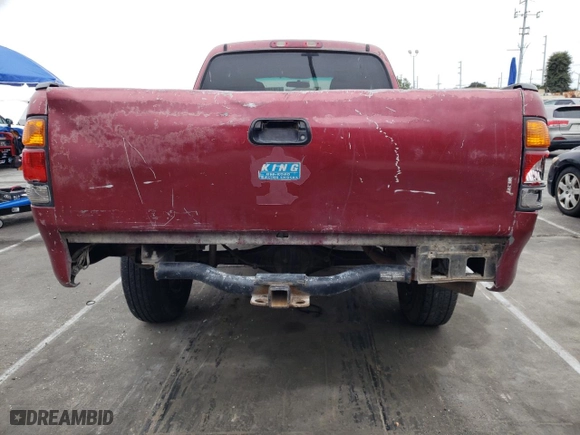 2001 Toyota Tundra SR5 with VIN 5TBRN341X1S215101, listed as a Copart auction lot 47878605 with 230,686 mi miles and Clean Title. Bid and sale history available at carsss.com. Image 6.