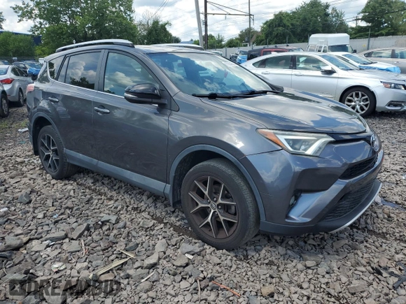 2016 Toyota RAV4 SE with VIN 2T3JFREV9GW478029, listed as a Copart auction lot 65604565 with 61,861 mi miles and Salvage title. Bid and sale history available at DreamBid. Image 4.