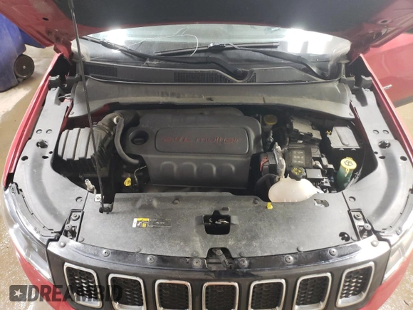 2018 Jeep Compass Sport with VIN 3C4NJCAB8JT300622, listed as a Copart auction lot 51066835 with 96,741 mi miles and Salvage Title. Bid and sale history available at carsss.com. Image 11.