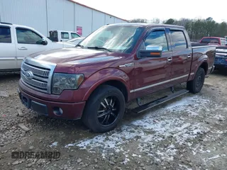 2009 Ford F-150 XL with VIN 1FTPW12V39FA96633, listed as a IAAI auction lot 41384942 with 208,422 mi miles. Bid and sale history available at carsss.com. Image 2.