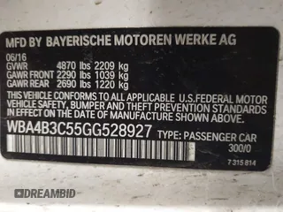 2016 BMW 4 Series 435i xDrive с VIN WBA4B3C55GG528927, выставлен на аукционе IAAI как лот 40683095 с пробегом 105 611 миль миль и . История ставок и продаж доступна на DreamBid. Изображение 9.