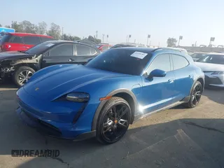 2024 Porsche Taycan 4 with VIN WP0BA2Y15RSA60181, listed as a IAAI auction lot 41158701 with 10,625 mi miles and . Bid and sale history available at DreamBid. Image 19.
