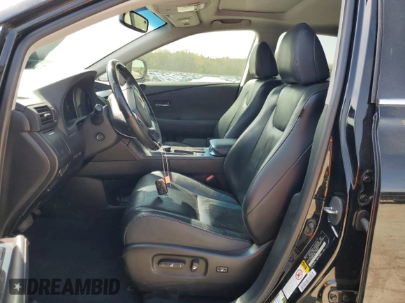 2015 Lexus RX 350 with VIN 2T2ZK1BAXFC150043, listed as a Copart auction lot 50952395 with 122,155 mi miles and Salvage Title. Bid and sale history available at DreamBid. Image 7.