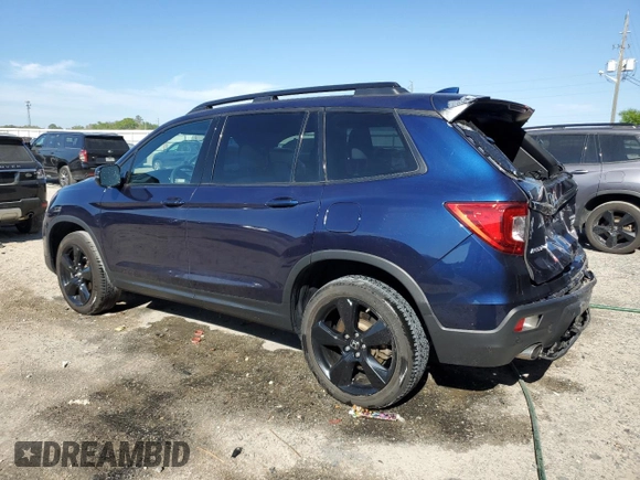 2019 Honda Passport Elite z VIN 5FNYF8H05KB012427, wystawiony jako Copart lot #50409635 z przebiegiem 72 814 mil mil oraz Szkoda całkowita • Salvage title. Historia ofert i sprzedaży dostępna na DreamBid. Obrazek 2.
