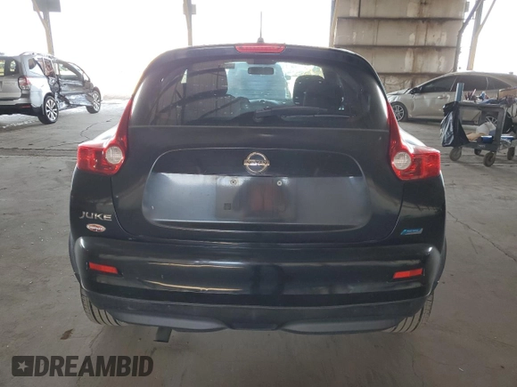 2013 Nissan Juke S with VIN JN8AF5MR8DT215871, listed as a Copart auction lot 52045335 with 135,185 mi miles and Salvage Title. Bid and sale history available at carsss.com. Image 6.
