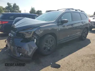 2024 Subaru Ascent Onyx Limited z VIN 4S4WMAKD4R3405824, wystawiony jako Copart lot #66161754 z przebiegiem 6 157 mil mil oraz Szkoda całkowita • Salvage title. Historia ofert i sprzedaży dostępna na DreamBid. Obrazek 1.