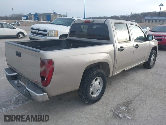 2004 GMC Canyon 1SB SLE Z85 with VIN 1GTCS136X48119601, listed as a IAAI auction lot 41549170 with 157,875 mi miles. Bid and sale history available at carsss.com. Image 4.
